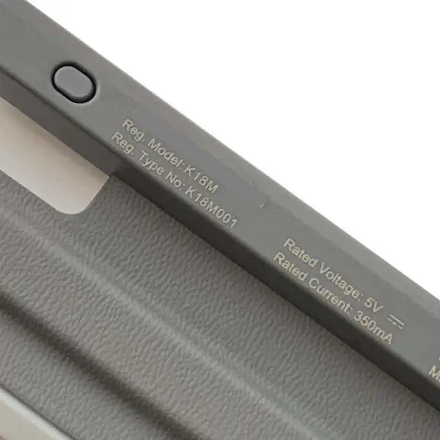 Alt view image 3 of 4 - Laptop Tablet Keyboard Compatible with Del-l Latitud-e 7200 7210 2in1 K18M 24D3M US Backlit