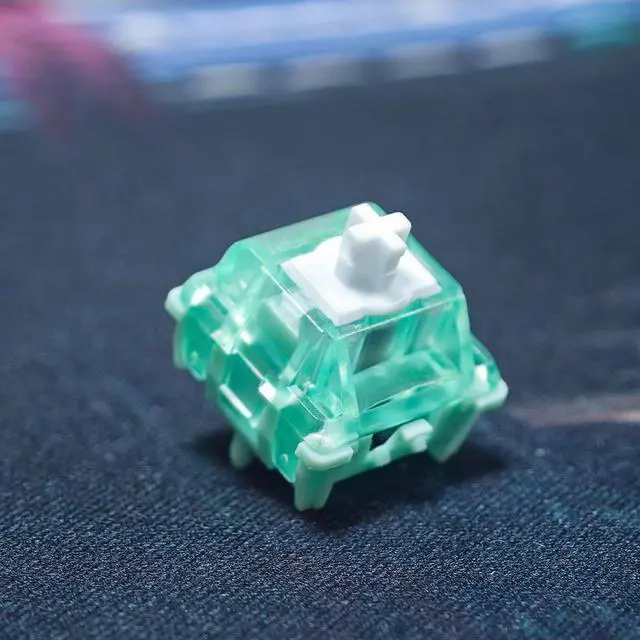 Alt view image 2 of 7 - Gateron Magnetic Jade Pro Switch RGB Linear HiFi Pre Lubed 36g POM PC PA66 Hall Hall Sensor Effect for Magnetic Keyboard Gaming Office (70)