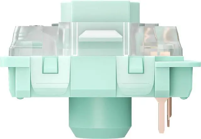 Alt view image 3 of 5 - Zjmehty GATERON KS-33 Low Profile Jade 2.0 Switches for MX Mechanical Keyboard,3 Pin/65gf Tactile/RGB LED/Factory Pre-lubed Switches(108Pcs)