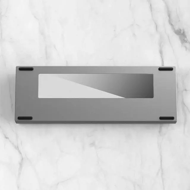 Alt view image 2 of 7 - DrunkDeer G65 Rapid Trigger Mechanical Keyboard Magnetic Switch Aluminum Case USB Wired TKL Compact 82Keys RGB No Keycap,Space Grey