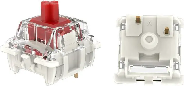 Alt view image 2 of 6 - Gateron G Brown Pro 3.0 Switches Pre-lubed 3pin RGB SMD Linear for Gaming Mechanical Keyboard (72Pcs, Pro Red 3.0)