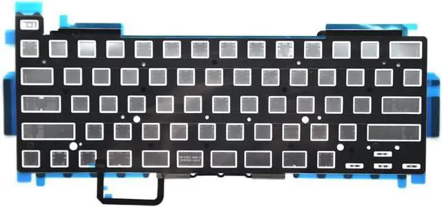Alt view image 3 of 7 - Padarsey Replacement Backlight Backlit Keyboard Compatible with MacBook Pro 13 inch A2251 Released 2020 US Layout+Keyboard Screws+Screwdriver