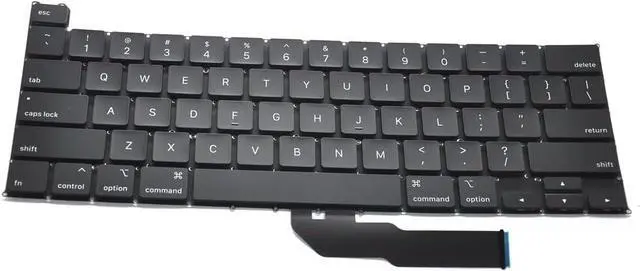 Alt view image 4 of 7 - Padarsey Replacement Backlight Backlit Keyboard Compatible with MacBook Pro 13 inch A2251 Released 2020 US Layout+Keyboard Screws+Screwdriver