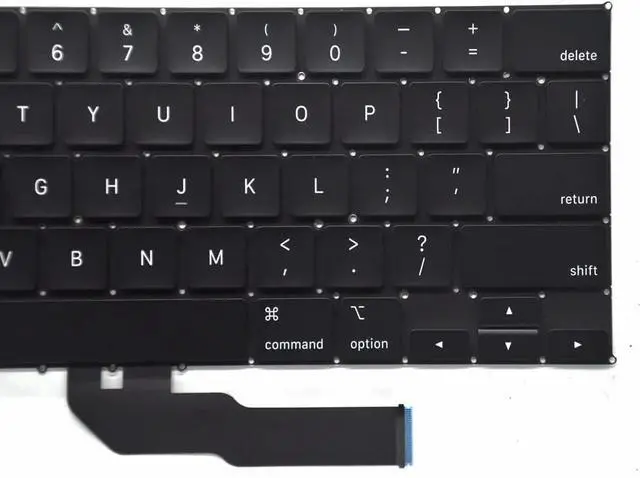 Alt view image 7 of 7 - Padarsey Replacement Backlight Backlit Keyboard Compatible with MacBook Pro 13 inch A2251 Released 2020 US Layout+Keyboard Screws+Screwdriver