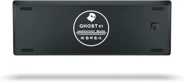 Alt view image 4 of 7 - Ghost K1 - Wireless Keyboard Black Cherry MX Blue (Click)