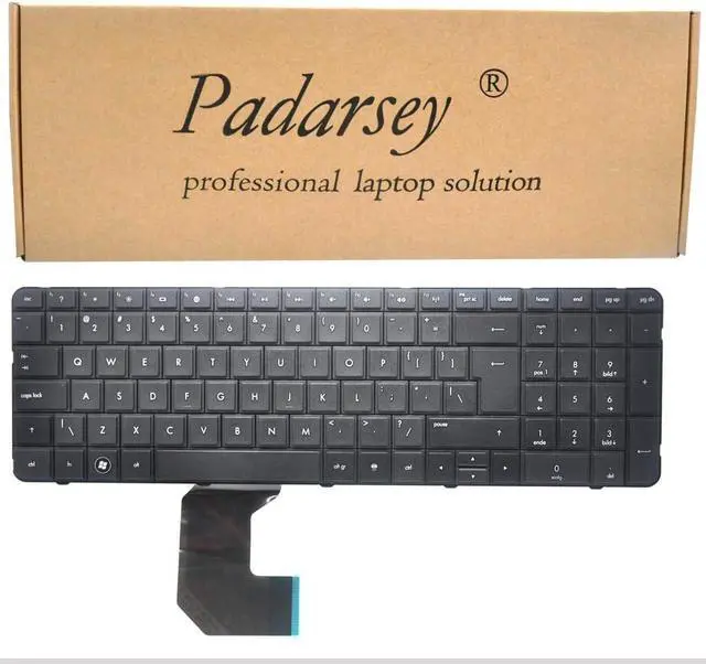 Main image of Padarsey New Keyboard Replacement for HP Pavilion G7 G7T R18 G7-1000 G7-1100 G7-1200 G7-1001XX G7-1017CL G7-1019WM G7-1033CL G7-1051XX G7-1070US G7-1073NR G7-1076NR G7-1154NR Series Black US Layout