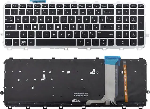 Alt view image 2 of 7 - SUNMALL Laptop Backlit Keyboard Replacement Compatible with HP Envy 15-J000 15T-J100 15Z-J100 15-Q 15T-Q 17-J 17T-J000 17T-J100 M7-J.Touchsmart M6-N US Layout with Backlight