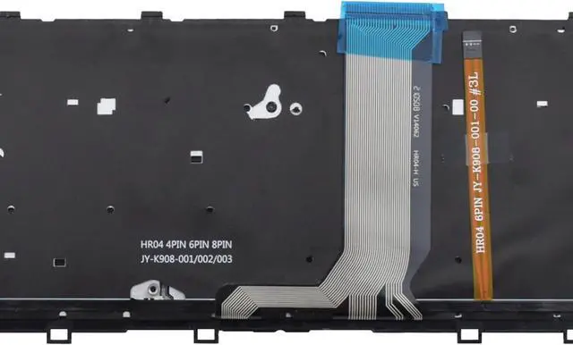 Alt view image 6 of 7 - SUNMALL Laptop Backlit Keyboard Replacement Compatible with HP Envy 15-J000 15T-J100 15Z-J100 15-Q 15T-Q 17-J 17T-J000 17T-J100 M7-J.Touchsmart M6-N US Layout with Backlight