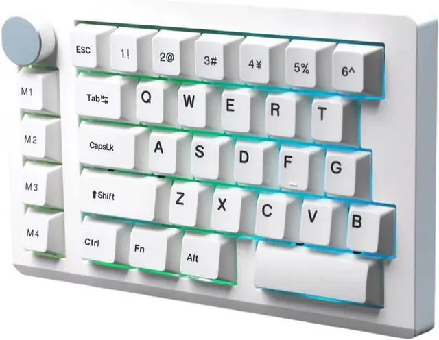 Alt view image 5 of 7 - Obotsnoi Resilient ABS Mechanical Keyboard For Enthusiasts Featuring Fast Switches And Effects Resilient ABS Keyboard For Esports