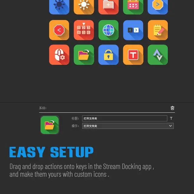 Alt view image 3 of 7 - Live Stream Command Centers 15Customizable Button Ai Keyboards Stream Controller for Mutiple Apps Content Creation Controller Deck