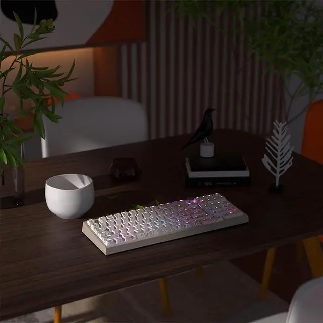 Alt view image 5 of 7 - Double Shot Backlit Thick Keycaps Set for Sublimation Mechanical Keyboard Sublimation Advanced Special Lines