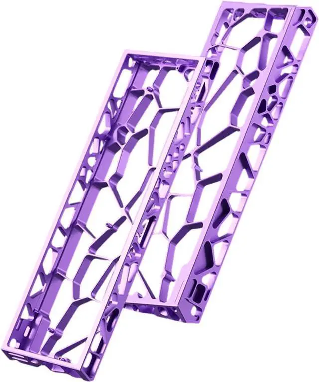 Main image of Ventilated Aluminum Keyboard Housing Case For MAD60/WIN60 Keyboards Shockproof & Multi Color Option Hollow Mechanical Keyboard Shell