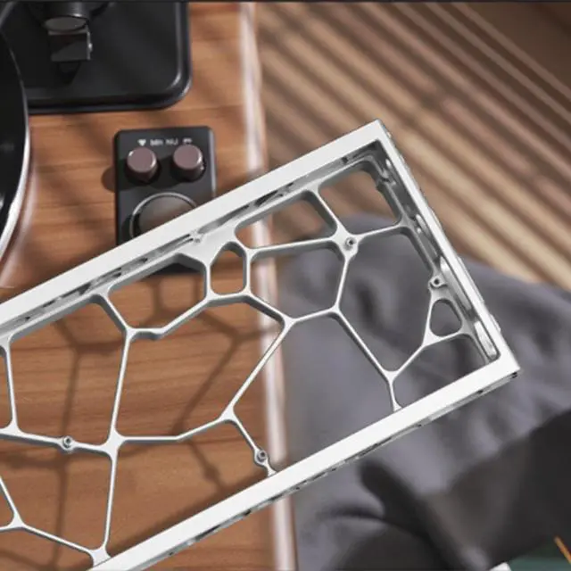 Alt view image 3 of 7 - Ventilated Aluminum Keyboard Housing Case For MAD60/WIN60 Keyboards Shockproof & Multi Color Option Hollow Mechanical Keyboard Shell