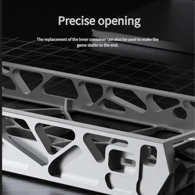 Alt view image 7 of 7 - Ventilated Aluminum Keyboard Housing Case For MAD60/WIN60 Keyboards Shockproof & Multi Color Option Hollow Mechanical Keyboard Shell