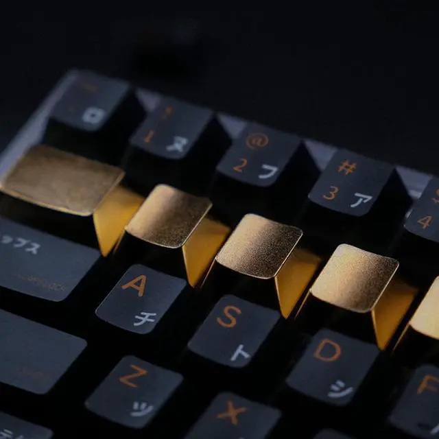 Alt view image 7 of 7 - Alloy Keycap for Mechanical Keyboard Keycaps 15Pieces Set for Gamers and Typists Mechanical Keyboard Keycaps