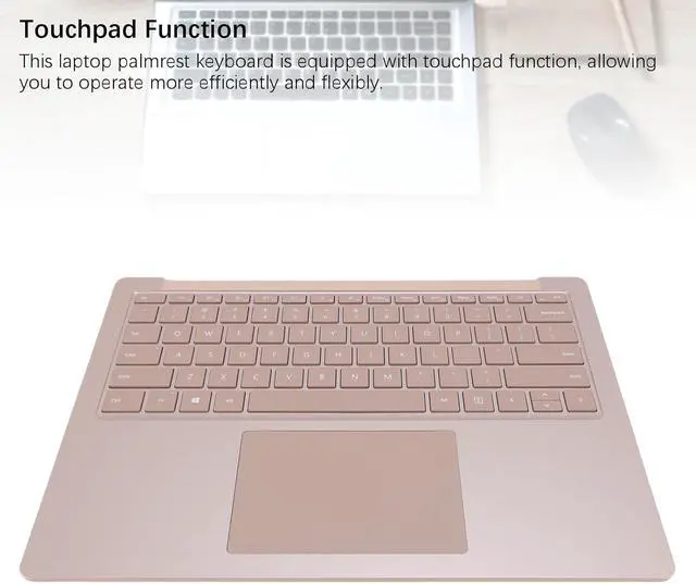 Alt view image 4 of 7 - GOWENIC Laptop Palmrest Keyboard, OEM Replacement,US Layout Design, WithTouchpad, for Surface Laptop 3 4 5 1951 13.5 Inch