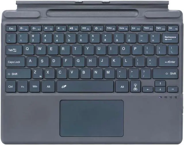 Main image of Keyboard Backlit/Non-Backlit Compact Layout Long Battery Life Ergonomic Design Lightweight Compatible with Surface Pro 8/9/X Tablets Ideal for Office Workers and Students
