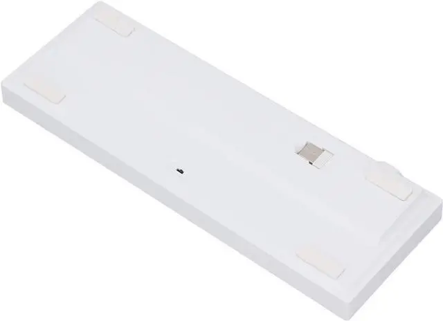 Alt view image 7 of 7 - Focket Mechanical Gaming Keyboard, 61 Keys Ultra Compact Anti Ghosting BT RGB Backlit Red Switch Keyboard with 3000mAh Battery for PC Laptop