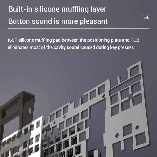 Alt view image 6 of 7 - Starry Sky Keyboard, Wireless Mechanical Gaming Galaxy Side Engraved Keyboard, Starry Night Space Theme, Side-Lit Design, Dye Sublimation Pbt Keycaps, Pre-Lubed Linear Switches(Green Switch)