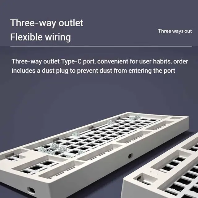 Alt view image 7 of 7 - Starry Sky Keyboard, Wireless Mechanical Gaming Galaxy Side Engraved Keyboard, Starry Night Space Theme, Side-Lit Design, Dye Sublimation Pbt Keycaps, Pre-Lubed Linear Switches(Green Switch)