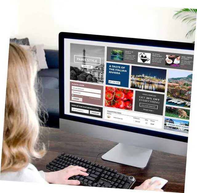 Alt view image 5 of 7 - HOMSFOU RGB Backlit Mechanical Gaming Keyboard 104 Keys Multimedia Knob Wired Suitable for Gamers and Office Use