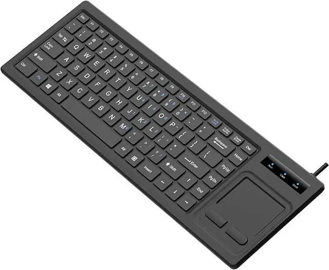 Main image of yabaikekeji Industrial Trackpads Keyboards Featuring With Touchpads And USB Hubs For Efficient Data Entry