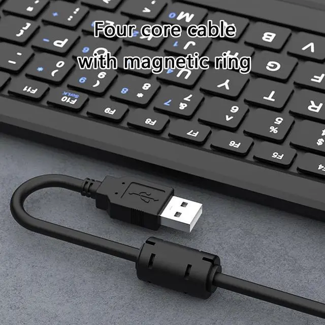 Alt view image 4 of 6 - yabaikekeji Industrial Trackpads Keyboards Featuring With Touchpads And USB Hubs For Efficient Data Entry