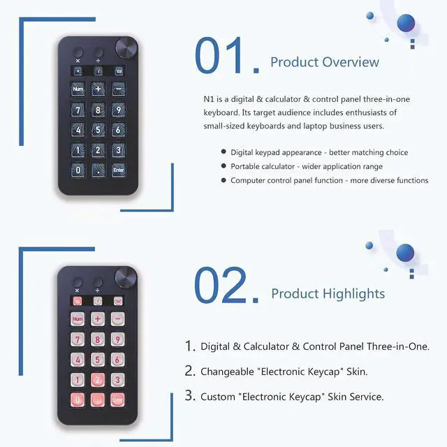 Alt view image 5 of 7 - LCD Button 15Keys Live Content Creation Controller StreamDeck Customs Button StreamDeck Visual Keyboards For PC