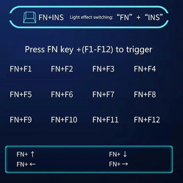Alt view image 7 of 7 - SYJHHWGS Corded Typewriter Mechanical Keyboard Rainbow Backlight Retro Punk Round Keycap For 104 Keys Media Knob White