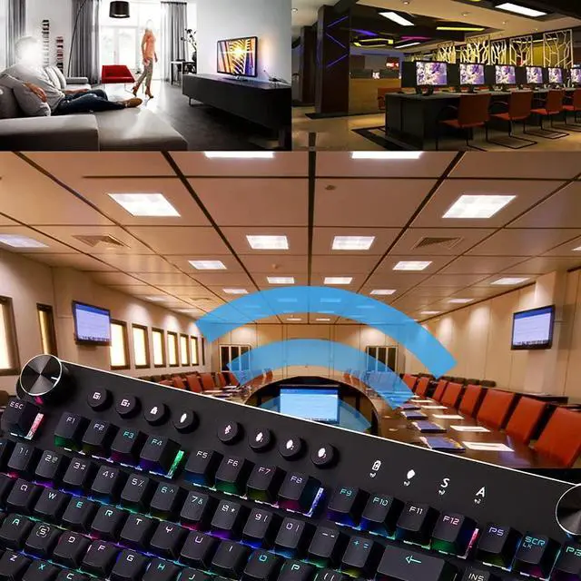 Alt view image 5 of 7 - MK1 Mechanical Gaming Keyboard Wired USB and 3.0 Backlight Switchable 87 Keys Gaming Keyboard r Computer Gamer