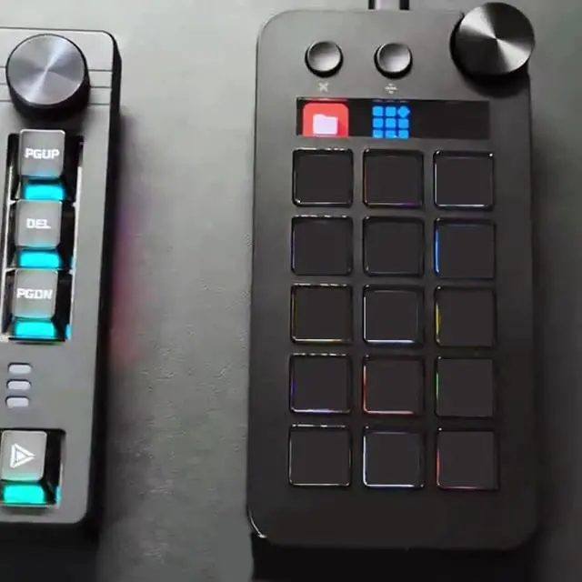 Alt view image 3 of 7 - LCD Button 15Keys Live Content Creation Controller StreamDeck Customs Button StreamDeck Visual Keyboards For PC