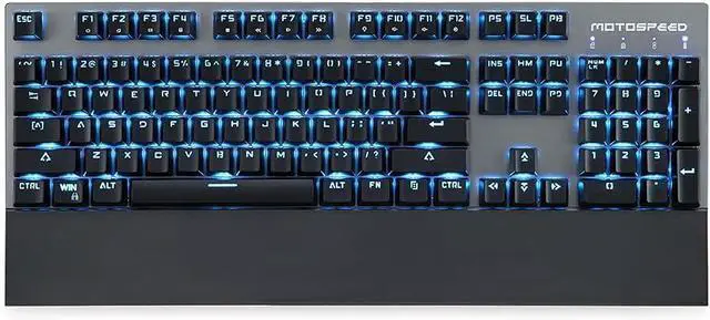 Main image of GK89 Hz/USB Wired Mechanical Keyboard with Blue Light 04Keys Gaming Keyboard r Gamer Blue