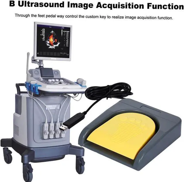 Alt view image 5 of 7 - USB Single Foot Switch Game Control, One Key Customized Computer Keyboard Action Pedal, Push to Talk Foot Pedal Pc, USB Foot Pedal for Gamers and Gaming Enthusiasts (Grey)