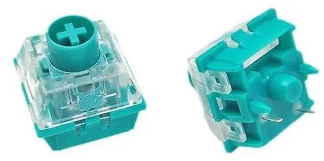 Main image of Qinglong Linear Mechanical Switch  49gf Actuation, 3.8mm Total Travel  5-Pin Smooth POM Stem for DIY RGB Keyboards(10PCS)