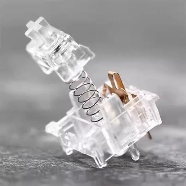 Alt view image 5 of 5 - Silent Tactile Mechanical Switch  40±10gf Force, 3.4mm Travel, 5-Pin PCB Mount  POM Stem, Quiet Tactile Key Switch for Custom Keyboard Builds(110PCS)