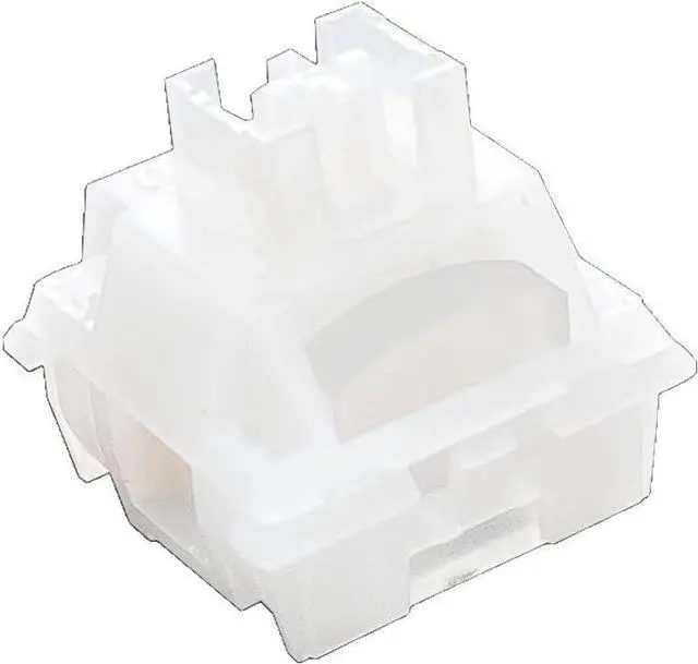 Main image of Linear Frost Mechanical Switch  45±10gf Force, 3.3mm Travel, 5-Pin PCB Mount  POM Stem, Smooth Linear Key Switch for Custom Keyboard Builds(90PCS)