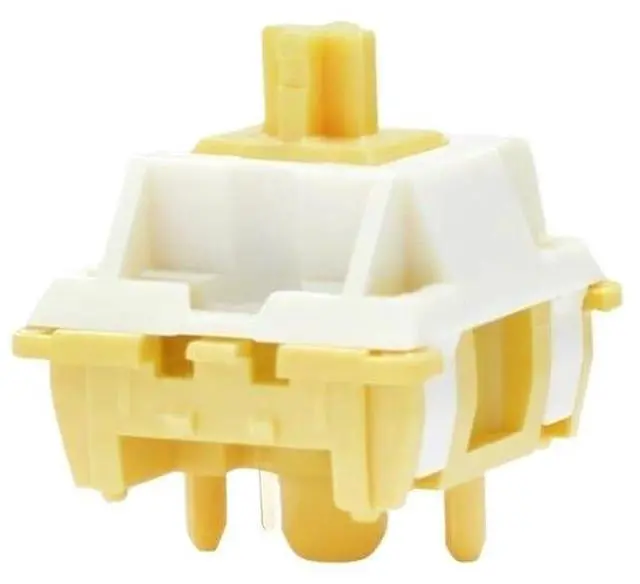 Main image of Smooth Linear Mechanical Switch  5-Pin MX Compatible, 33/42gf Actuation Force, 3.8mm Travel, Quiet for Custom Gaming Keyboards(110PCS)