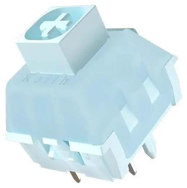 Main image of Tactile Mechanical Switch  Pre-Travel Bump, 52±5gf Bottom-Out, 3.6mm Total Travel  5-Pin POM-PC Switch for DIY Keyboards(90PCS)