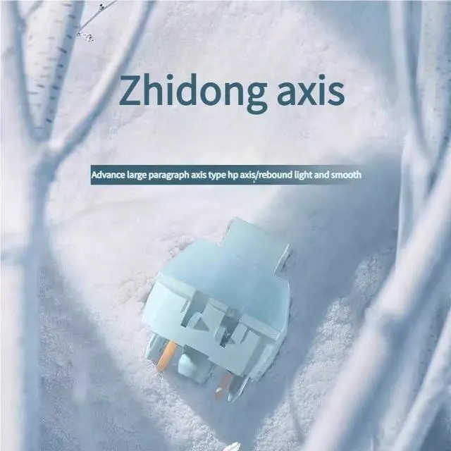 Alt view image 2 of 4 - Tactile Mechanical Switch  Pre-Travel Bump, 52±5gf Bottom-Out, 3.6mm Total Travel  5-Pin POM-PC Switch for DIY Keyboards(90PCS)