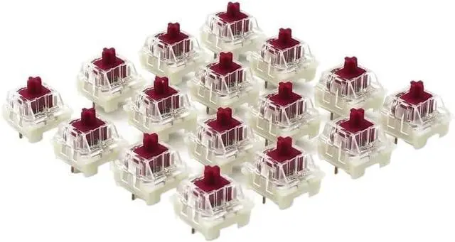 Alt view image 2 of 5 - Sealed Magnetic Linear Switch  36gf Force, 3.5mm Travel, 3-Pin Transparent Mechanical Switch(110PCS)