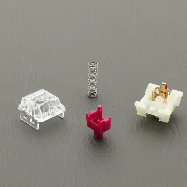 Alt view image 4 of 5 - Sealed Magnetic Linear Switch  36gf Force, 3.5mm Travel, 3-Pin Transparent Mechanical Switch(110PCS)