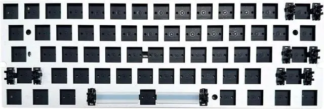 Alt view image 6 of 7 - Raven61 61-Key Mechanical Keyboard for Gamers Keyboards with 1000-8000Hz Polling and Backlights Option Metal Keypad Mechanical Keyboard