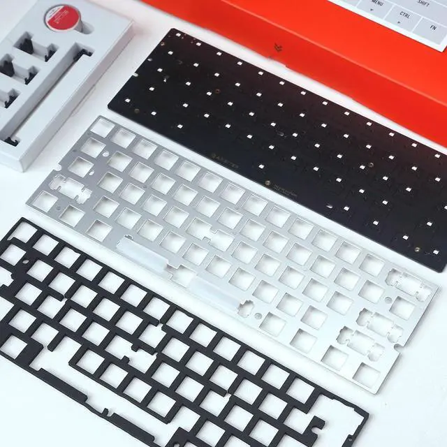 Alt view image 7 of 7 - Raven61 61-Key Mechanical Keyboard for Gamers Keyboards with 1000-8000Hz Polling and Backlights Option Metal Keypad Mechanical Keyboard