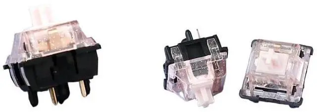 Alt view image 2 of 3 - 5-Pin Linear Mechanical Switches, Dual-Force Design with 37/45gf Actuation, 20/22mm Spring, MX-Compatible Hot-Swap Switch(45G,70PCS)