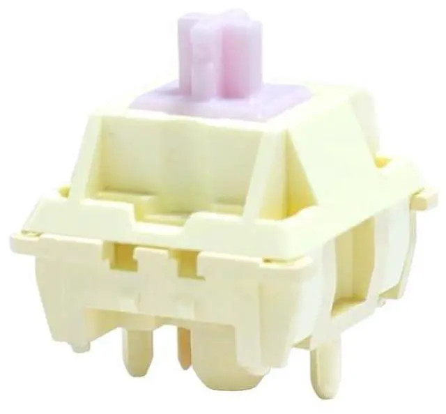 Main image of Linear Mechanical Keyboard Switches, 5-Pin Design with 28/37/45gf Actuation Force, 20mm Extended Spring, Smooth Travel Typing Feel(45G,70PCS)