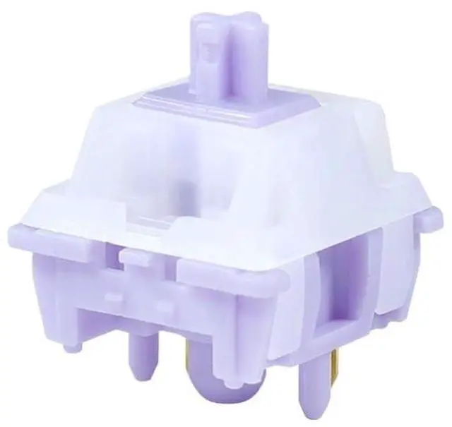 Main image of Linear Mechanical Keyboard Switch  5-Pin MX Style, 28g/37g & 33g/45g, 3.6mm Travel, Nylon Housing, LY Stem  for Custom Mechanical Keyboards(28g,110PCS)