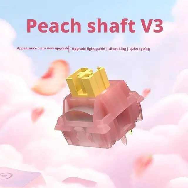 Alt view image 2 of 5 - 3-Pin Tactile Switches 40±10gf 2.0mm Pre-Travel 3.3mm Total Travel for Mechanical Keyboards  50 Million Keystroke Lifespan, Quiet Bump Feel, Custom Build Compatible(70PCS)