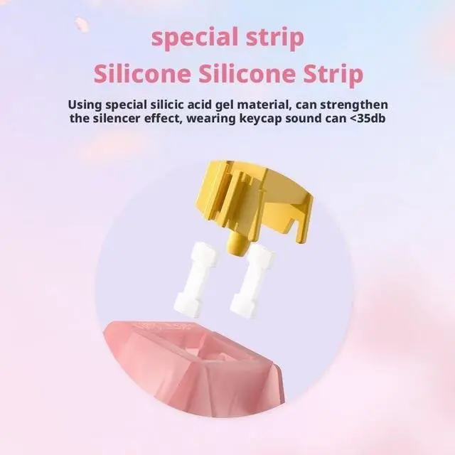 Alt view image 3 of 5 - 3-Pin Tactile Switches 40±10gf 2.0mm Pre-Travel 3.3mm Total Travel for Mechanical Keyboards  50 Million Keystroke Lifespan, Quiet Bump Feel, Custom Build Compatible(70PCS)