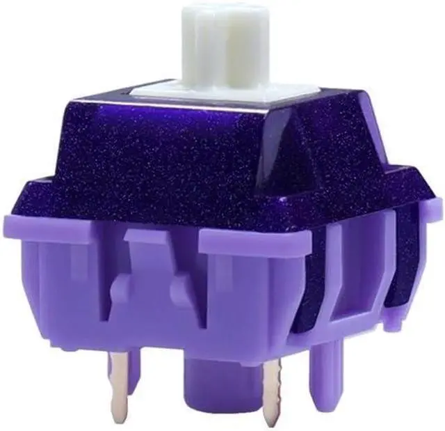 Main image of Tactile Switch 5-Pin Healing Style  42/53.5gf Start, 1.8mm Travel, 3.0mm Total, Quiet Feel for DIY Mechanical Keyboards(63.5g,70PCS)