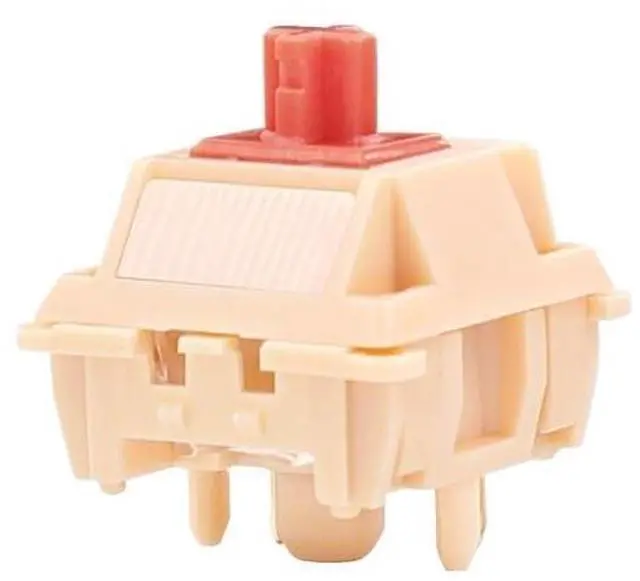 Main image of Linear Mechanical Switches, 5-Pin RGB Switch with 32/42/50gf Actuation, Built-in Light Guide, Dual-Stage Spring(42G,90PCS)